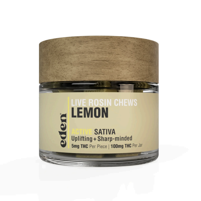 Eden THC Live Rosin Gummies / Lemon